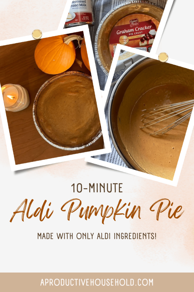 Aldi Pumpkin Pie Recipe pinterest