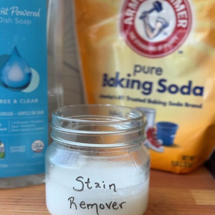 homemade stain remover