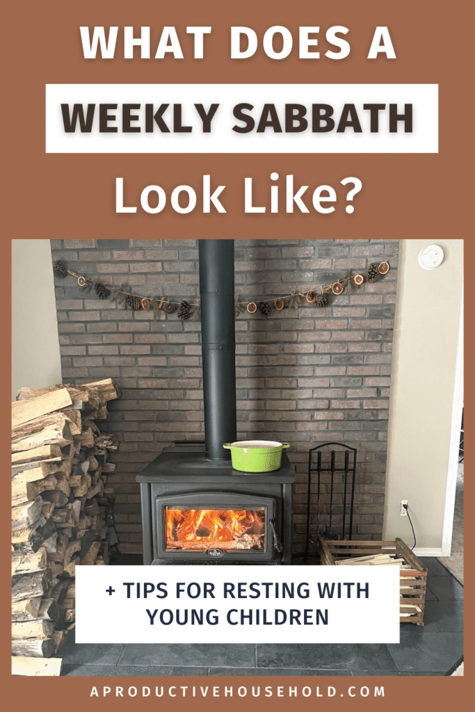 what does a weekly sabbath look like pinterest
