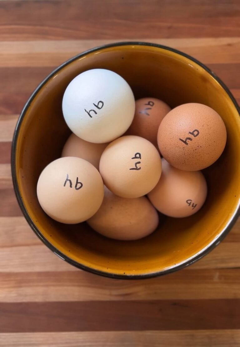 bowl of hard boiled eggs